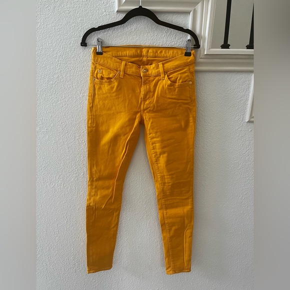 7 For All Mankind Skinny Jeans Size 28 - Picture 1 of 3